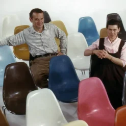 Online Eames Fiberglass Chair DSR Eetkamerstoelen