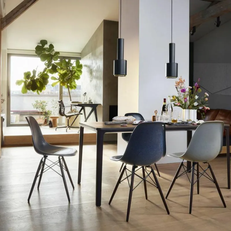 New Eames Fiberglass Chair DSW Eetkamerstoelen