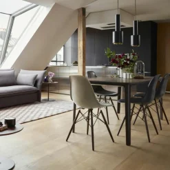 New Eames Fiberglass Chair DSW Eetkamerstoelen