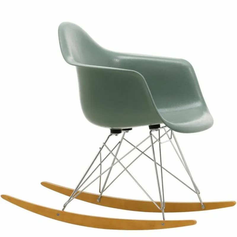 Eames Fiberglass Chair RAR Schommelstoel Schommelstoelen