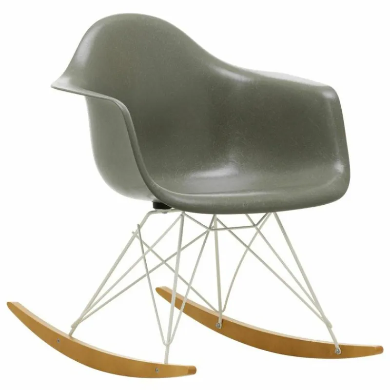 Eames Fiberglass Chair RAR Schommelstoel Schommelstoelen