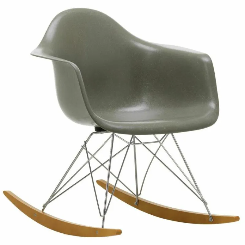 Eames Fiberglass Chair RAR Schommelstoel Schommelstoelen