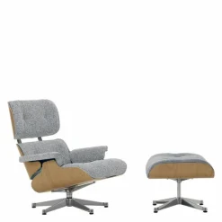 Sale Eames Lounge Chair + Ottoman Stof Fauteuils