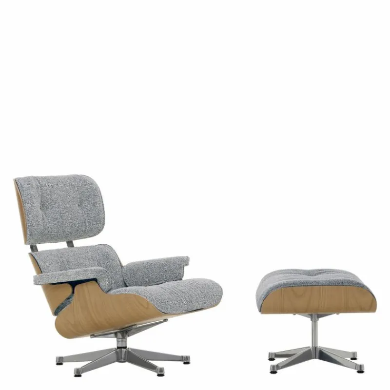 Sale Eames Lounge Chair + Ottoman Stof Fauteuils