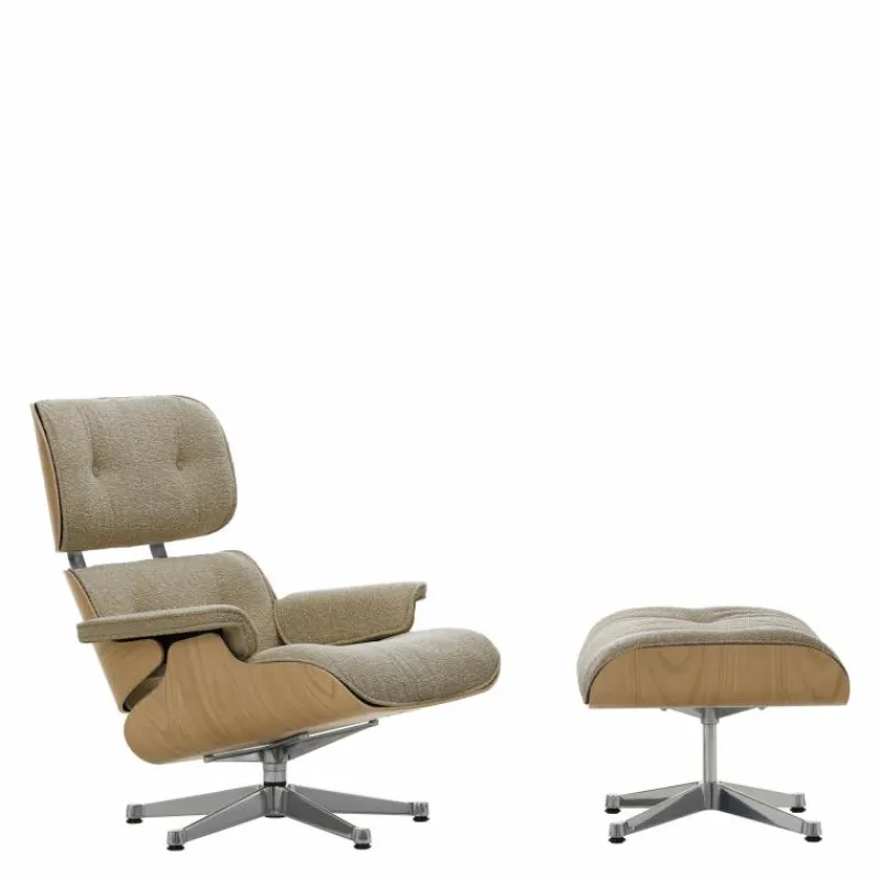 Sale Eames Lounge Chair + Ottoman Stof Fauteuils