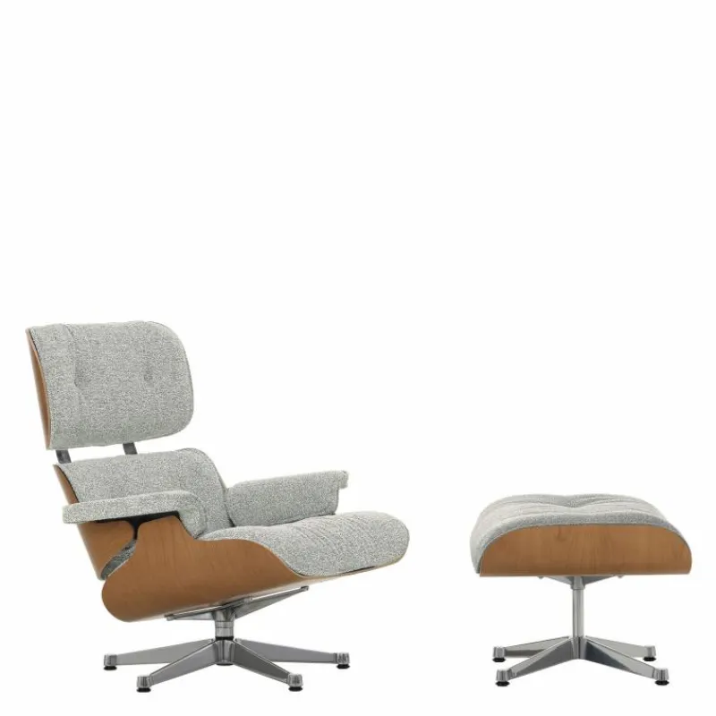 Sale Eames Lounge Chair + Ottoman Stof Fauteuils