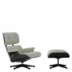 Sale Eames Lounge Chair + Ottoman Stof Fauteuils