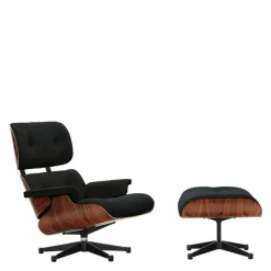 Sale Eames Lounge Chair + Ottoman Stof Fauteuils