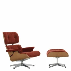 Sale Eames Lounge Chair + Ottoman Stof Fauteuils