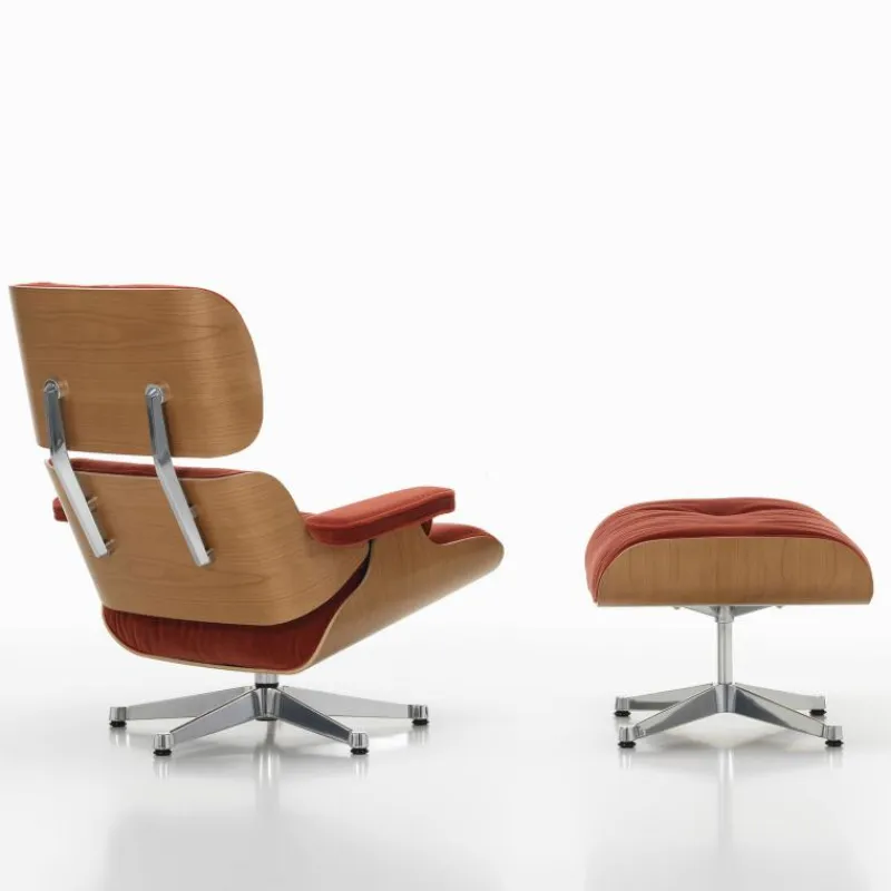 Sale Eames Lounge Chair + Ottoman Stof Fauteuils