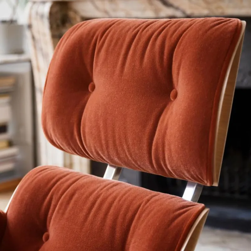 Sale Eames Lounge Chair + Ottoman Stof Fauteuils