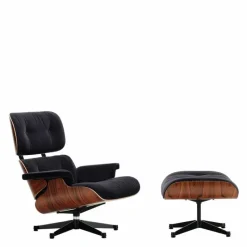 Sale Eames Lounge Chair + Ottoman Stof Fauteuils
