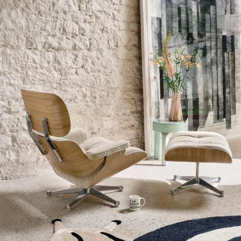 New Eames Lounge Chair Stof Loungestoelen|Fauteuils