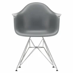 New Eames Plastic Chair DAR Chroom Onderstel Eetkamerstoelen