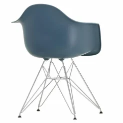 New Eames Plastic Chair DAR Chroom Onderstel Eetkamerstoelen