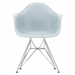 New Eames Plastic Chair DAR Chroom Onderstel Eetkamerstoelen