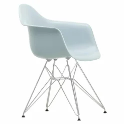 New Eames Plastic Chair DAR Chroom Onderstel Eetkamerstoelen