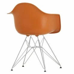 New Eames Plastic Chair DAR Chroom Onderstel Eetkamerstoelen