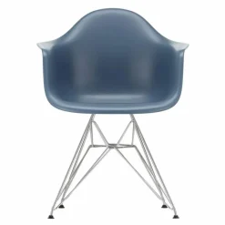 New Eames Plastic Chair DAR Chroom Onderstel Eetkamerstoelen