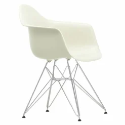 New Eames Plastic Chair DAR Chroom Onderstel Eetkamerstoelen