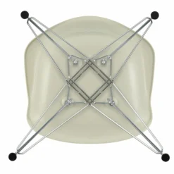 New Eames Plastic Chair DAR Chroom Onderstel Eetkamerstoelen