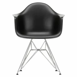 New Eames Plastic Chair DAR Chroom Onderstel Eetkamerstoelen