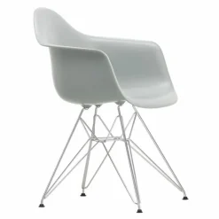 New Eames Plastic Chair DAR Chroom Onderstel Eetkamerstoelen