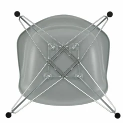 New Eames Plastic Chair DAR Chroom Onderstel Eetkamerstoelen