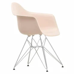 New Eames Plastic Chair DAR Chroom Onderstel Eetkamerstoelen