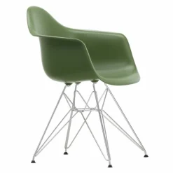 New Eames Plastic Chair DAR Chroom Onderstel Eetkamerstoelen