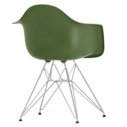 New Eames Plastic Chair DAR Chroom Onderstel Eetkamerstoelen