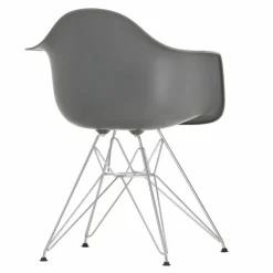 New Eames Plastic Chair DAR Chroom Onderstel Eetkamerstoelen