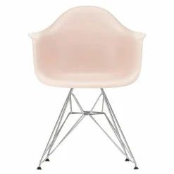 Outlet Eames Plastic Chair DAR Zwart Onderstel Tuinstoelen|Eetkamerstoelen