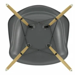 Hot Eames Plastic Chair DAW Esdoorn Gelig Eetkamerstoelen