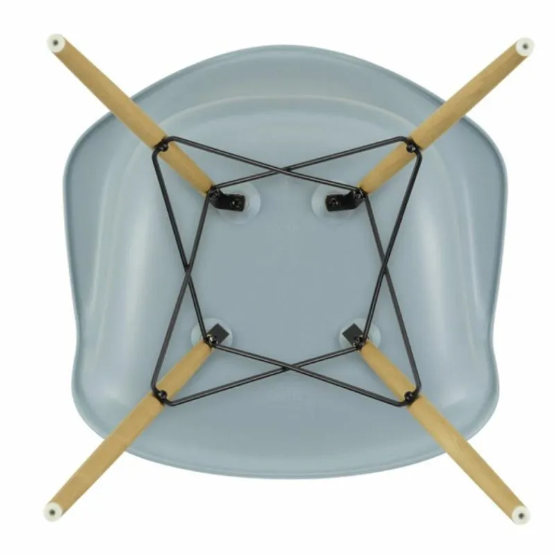 Hot Eames Plastic Chair DAW Esdoorn Gelig Eetkamerstoelen