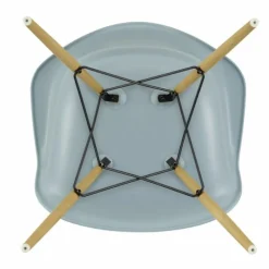 Hot Eames Plastic Chair DAW Esdoorn Gelig Eetkamerstoelen