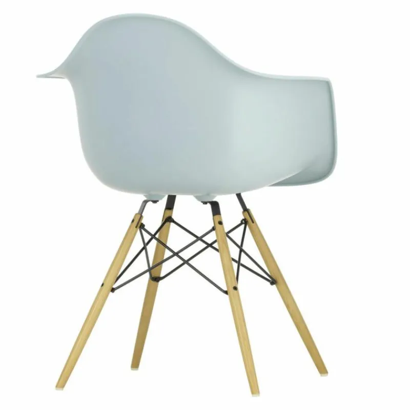 Hot Eames Plastic Chair DAW Esdoorn Gelig Eetkamerstoelen