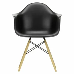 Hot Eames Plastic Chair DAW Esdoorn Gelig Eetkamerstoelen