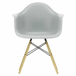 Hot Eames Plastic Chair DAW Esdoorn Gelig Eetkamerstoelen