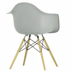 Hot Eames Plastic Chair DAW Esdoorn Gelig Eetkamerstoelen