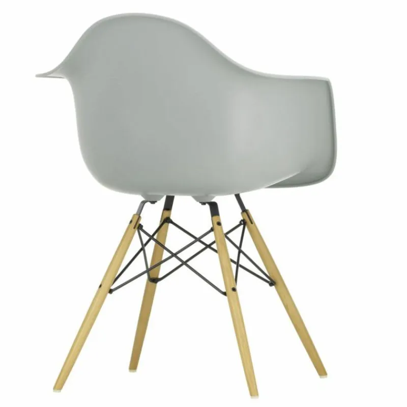 Hot Eames Plastic Chair DAW Esdoorn Gelig Eetkamerstoelen