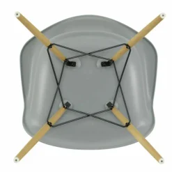 Hot Eames Plastic Chair DAW Esdoorn Gelig Eetkamerstoelen