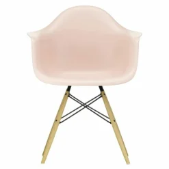 Hot Eames Plastic Chair DAW Esdoorn Gelig Eetkamerstoelen