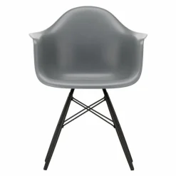 Clearance Eames Plastic Chair DAW Esdoorn Zwart Eetkamerstoelen