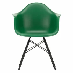 Clearance Eames Plastic Chair DAW Esdoorn Zwart Eetkamerstoelen