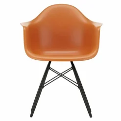 Clearance Eames Plastic Chair DAW Esdoorn Zwart Eetkamerstoelen