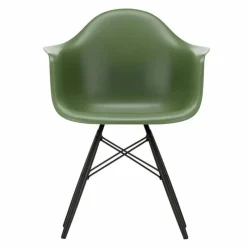 Clearance Eames Plastic Chair DAW Esdoorn Zwart Eetkamerstoelen