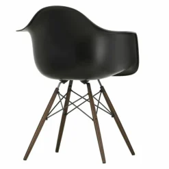 Eames Plastic Chair DAW Esdoorn Donker Eetkamerstoelen