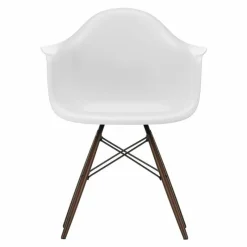 Eames Plastic Chair DAW Esdoorn Donker Eetkamerstoelen