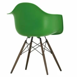 Eames Plastic Chair DAW Esdoorn Donker Eetkamerstoelen